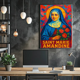 Saint Marie Amandine Poster