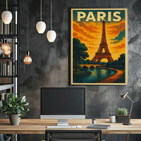 Paris Travel Poster