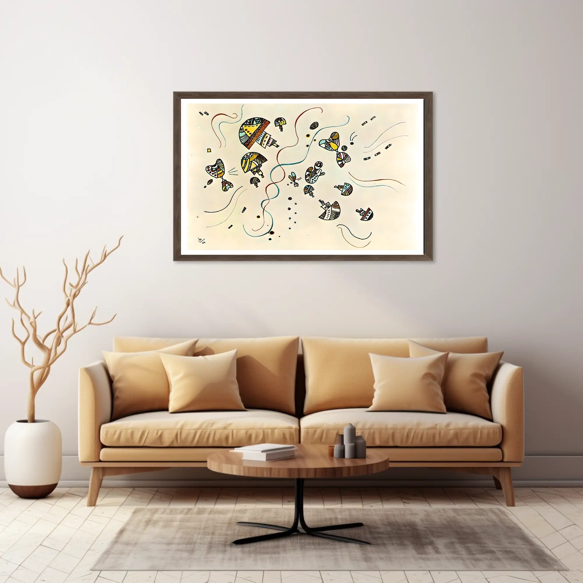 Whimsical Abstraction Poster