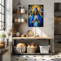 Madonna and Angels Poster
