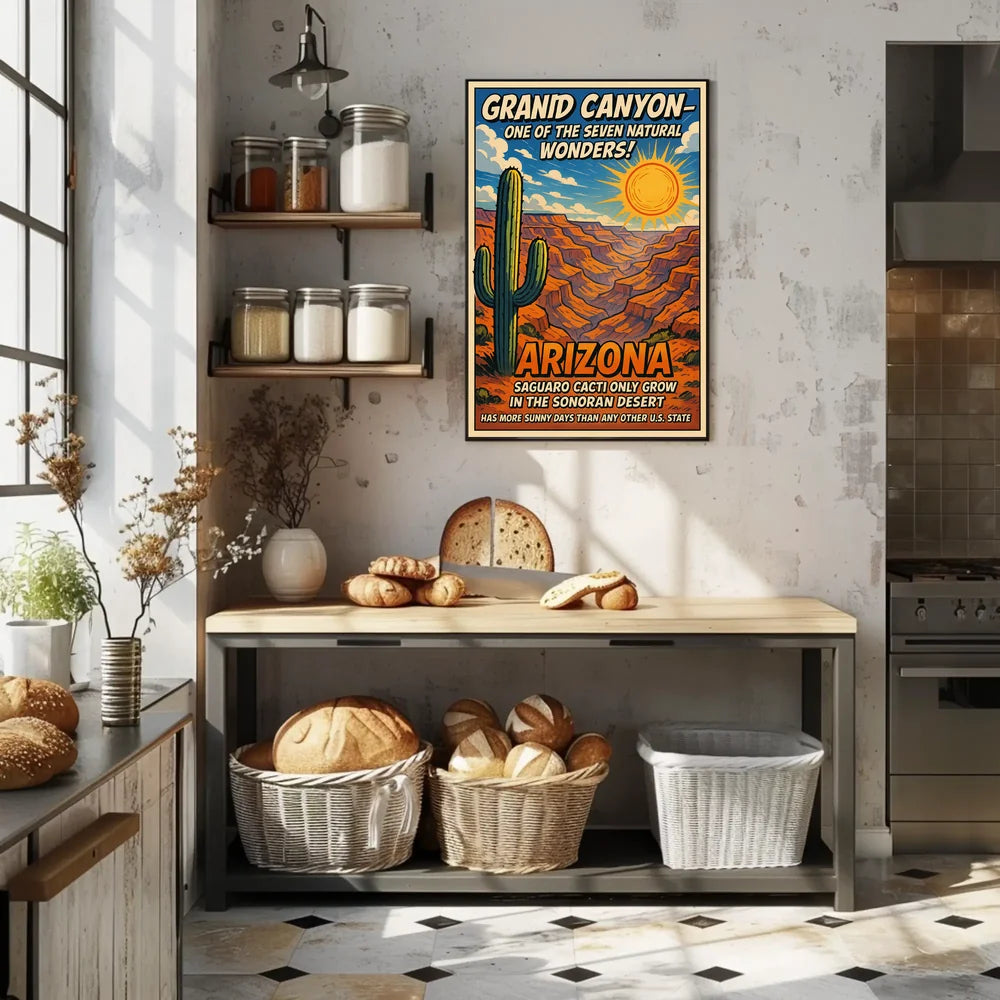 Grand Canyon and Sonoran Desert Adventure Poster