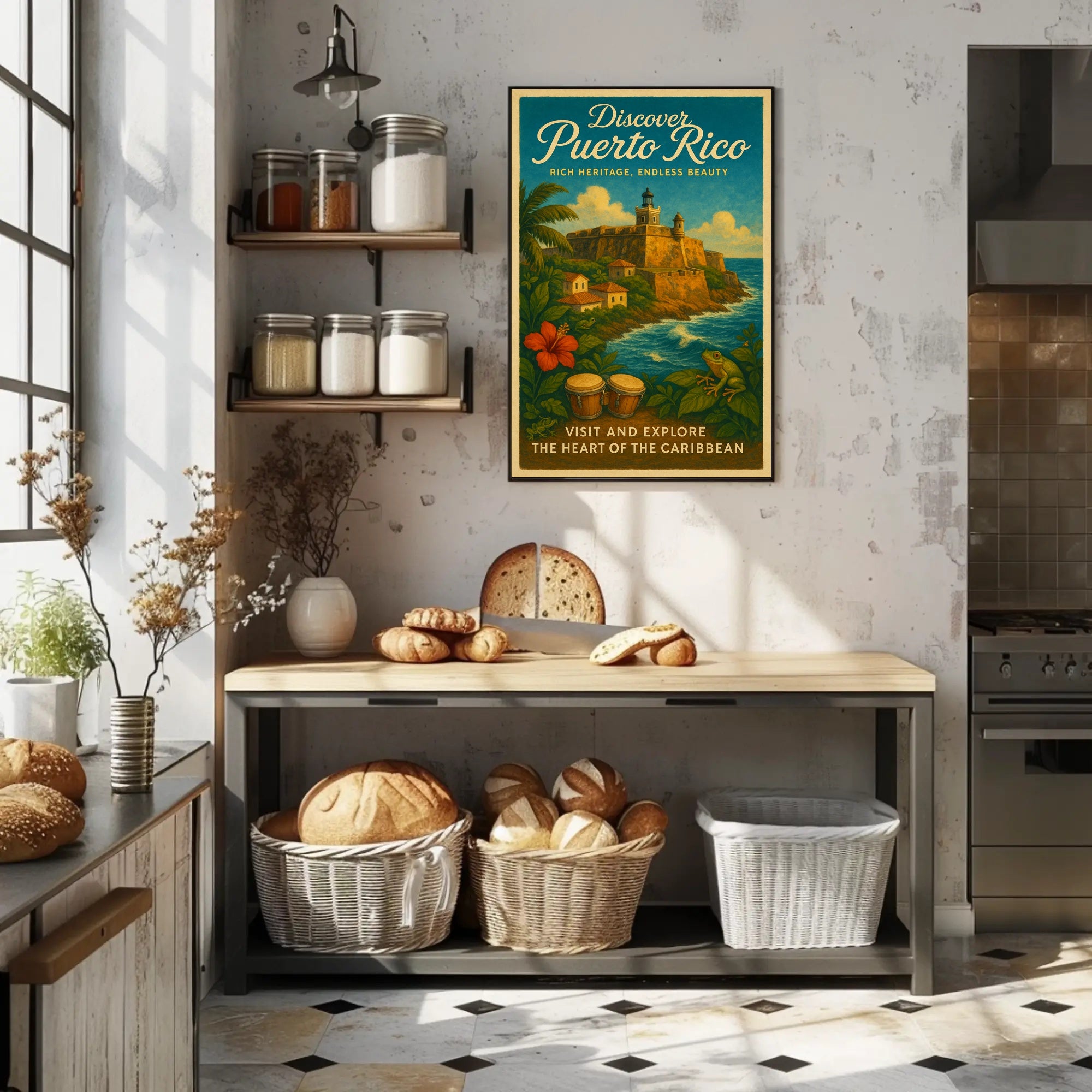 Discover Puerto Rico Wall Art Print PosterGoat