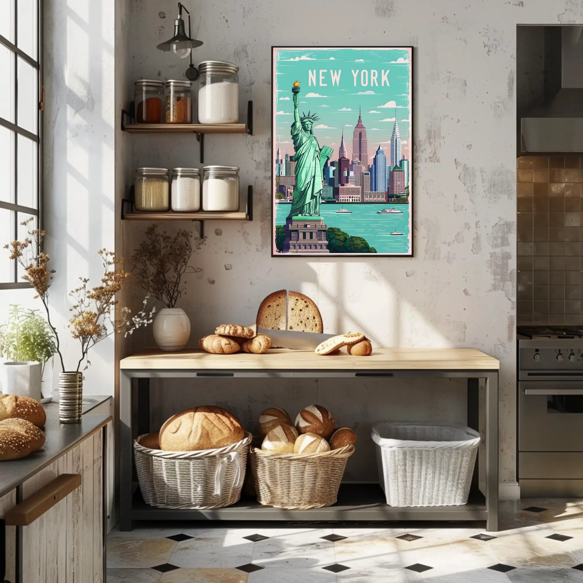 Iconic New York Poster