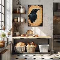 The Enigmatic Raven Poster