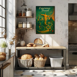 Experience Brazil A Symphony of Culture and Nature Poster