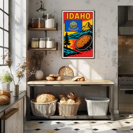 Idaho The Gem State Poster PosterGoat