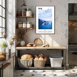 Karaj Scenic Beauty Poster - Urban or Cityscape Poster PosterGoat