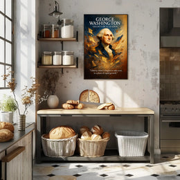 George Washington Legacy of a Leader Poster PosterGoat