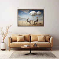 Surreal Desert Dreamscape Art Print - Abstract or Artistic Poster
