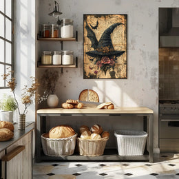 Enchanted WitchS Hat Poster