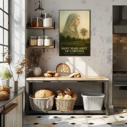 Saint Margaret Of Cortona Poster