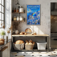 Santorini, Greece Poster