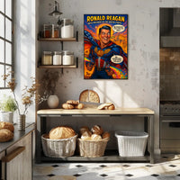 Ronald Reagan – 40th President Poster PosterGoat