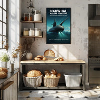 Narwhal Nuclear Submarine Unveiling Poster