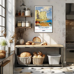 Seaford On The Sussex Coast Poster