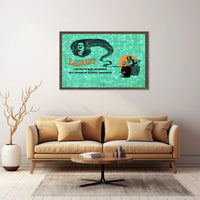 Laurant the Mysterious Vintage Magic Performance Artistic Poster