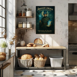 Abraham Lincoln The Arcane Emancipator Poster PosterGoat
