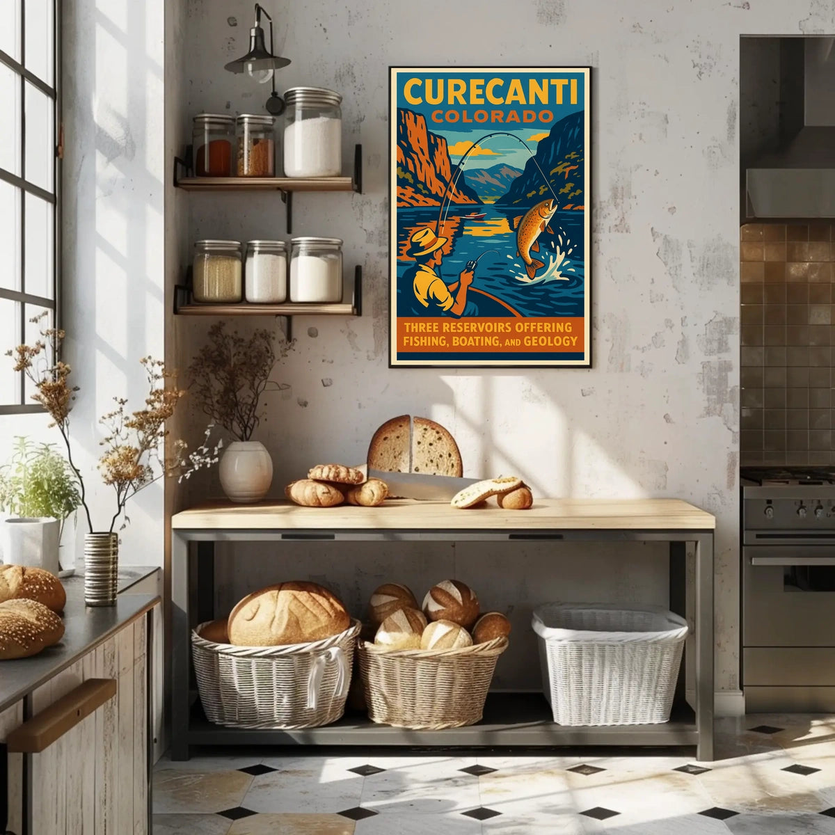 Curecanti Colorado Adventure Poster
