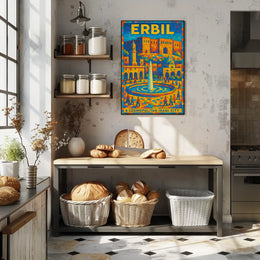 Erbil A Cosmopolitan Iraqi City Poster