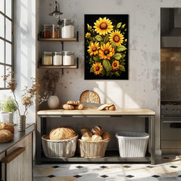 Sunflower Symphony Poster