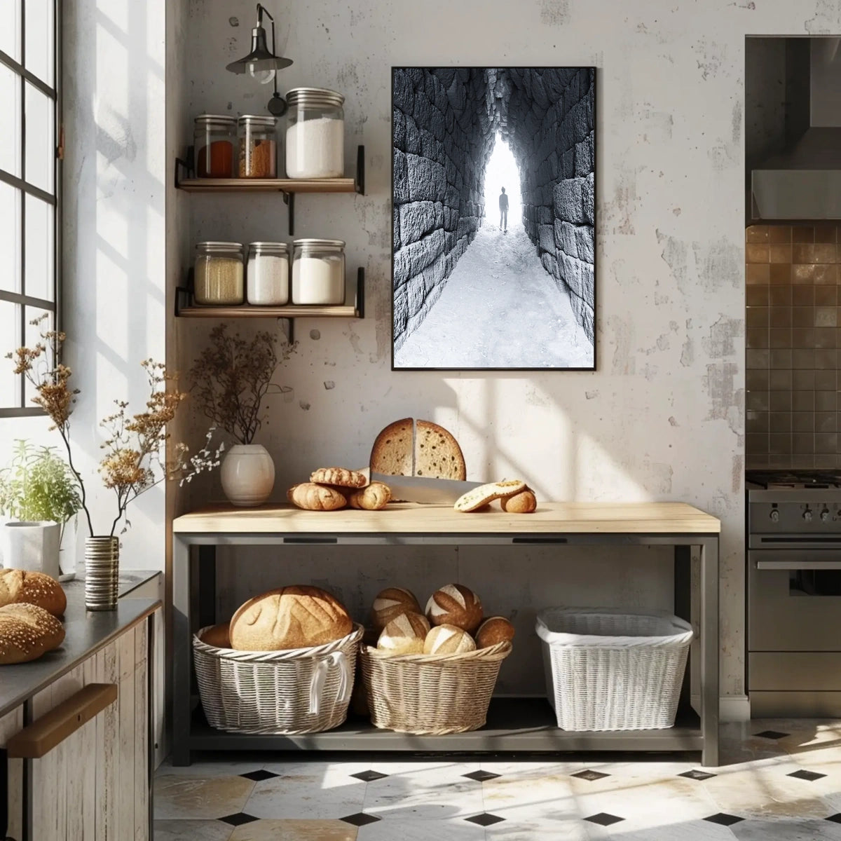 Journey Through The Stone Passage Poster