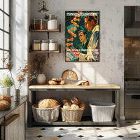 DNA Double Helix Discovery Commemorative Educational Poster