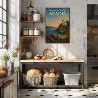 Discover the Soul of Acadia Poster