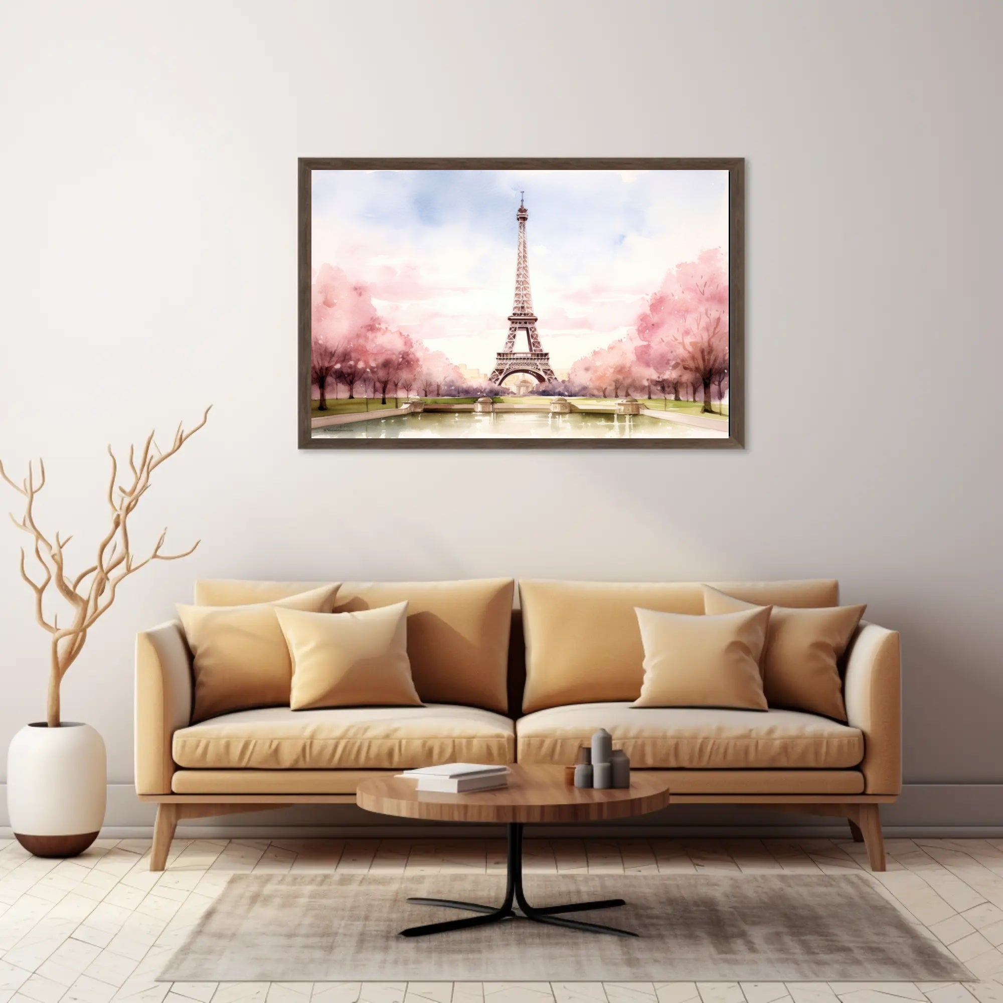 Eiffel Tower in Spring Poster