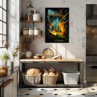 Orlando Fantasy Explosion Poster PosterGoat