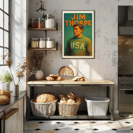 Jim Thorpe Tribute Poster