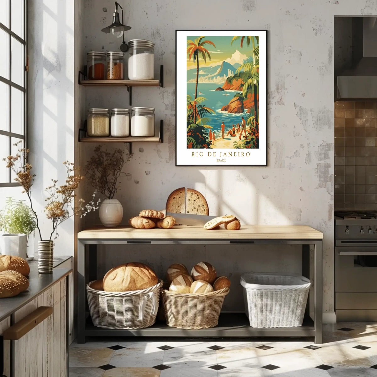 Rio De Janeiro A Tropical Escape Poster