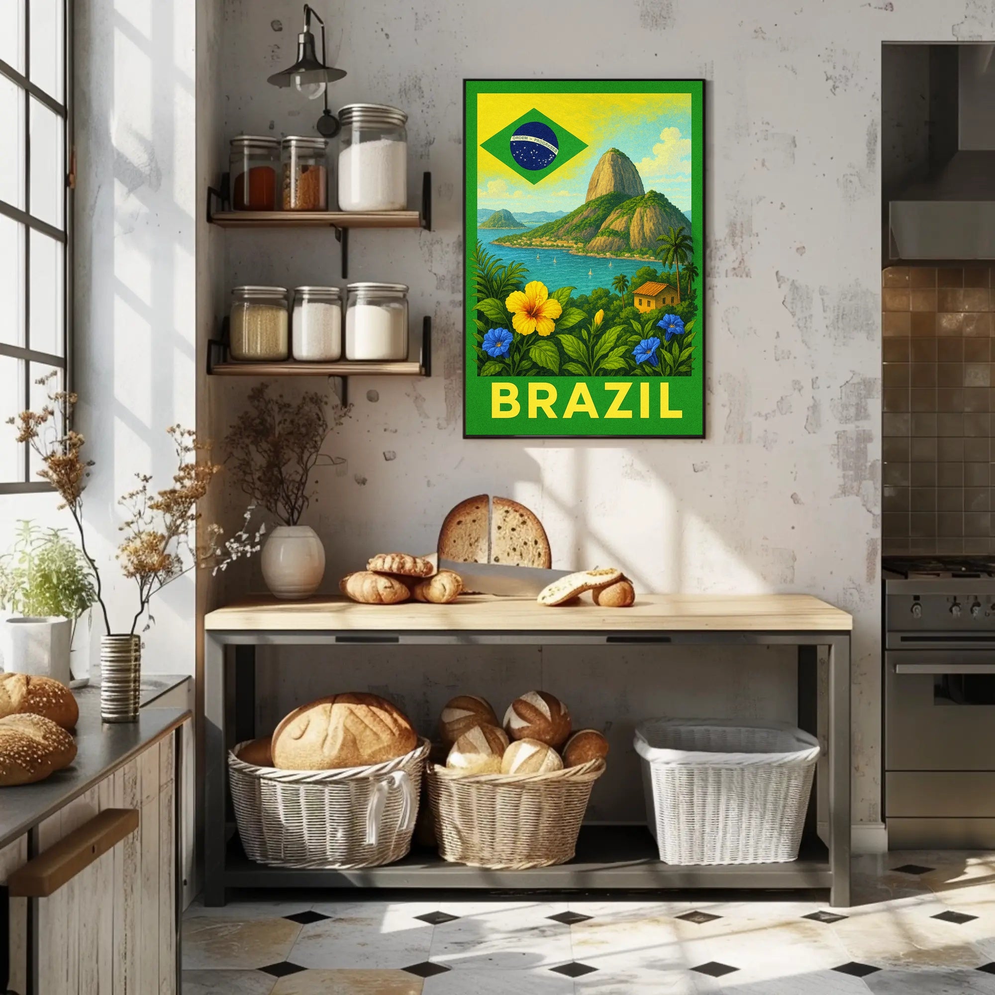 Discover Brazil Poster PosterGoat