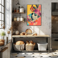Floral Dreamscape Poster Vintage Botanical Wall Art