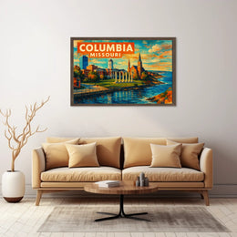 Columbia, Missouri Poster