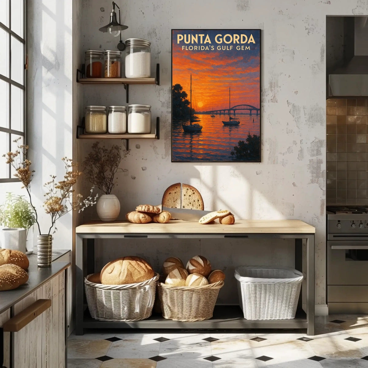 Punta Gorda FloridaS Gulf Gem Poster