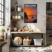 Punta Gorda FloridaS Gulf Gem Poster