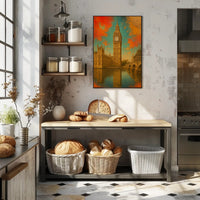 Big Ben London Dreamscape Art Travel Poster
