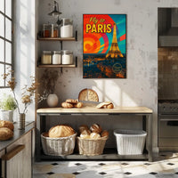 Fly To Paris Poster