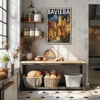Baviera Enchanting Medieval Town Poster