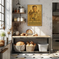 Celebrating a Legend Jim Thorpe Poster
