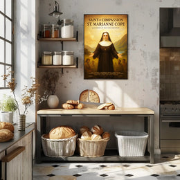 Saint of Compassion St. Marianne Cope Poster PosterGoat