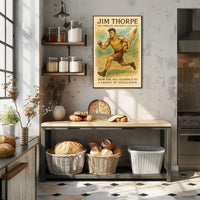 Jim Thorpe Legendary Athlete Jim Thorpe Poster
