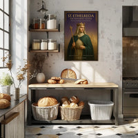 St. Etheldreda The Resilient Queen Poster