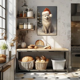 Festive Fox In Winter Wonderland Poster