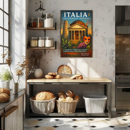 Italia The Essence of Tradition Poster