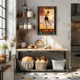 La Reine De LIode St. Aubin-Sur-Mer Poster