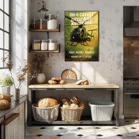 Hughes OH-6 Cayuse Little Bird Killer Egg Poster PosterGoat
