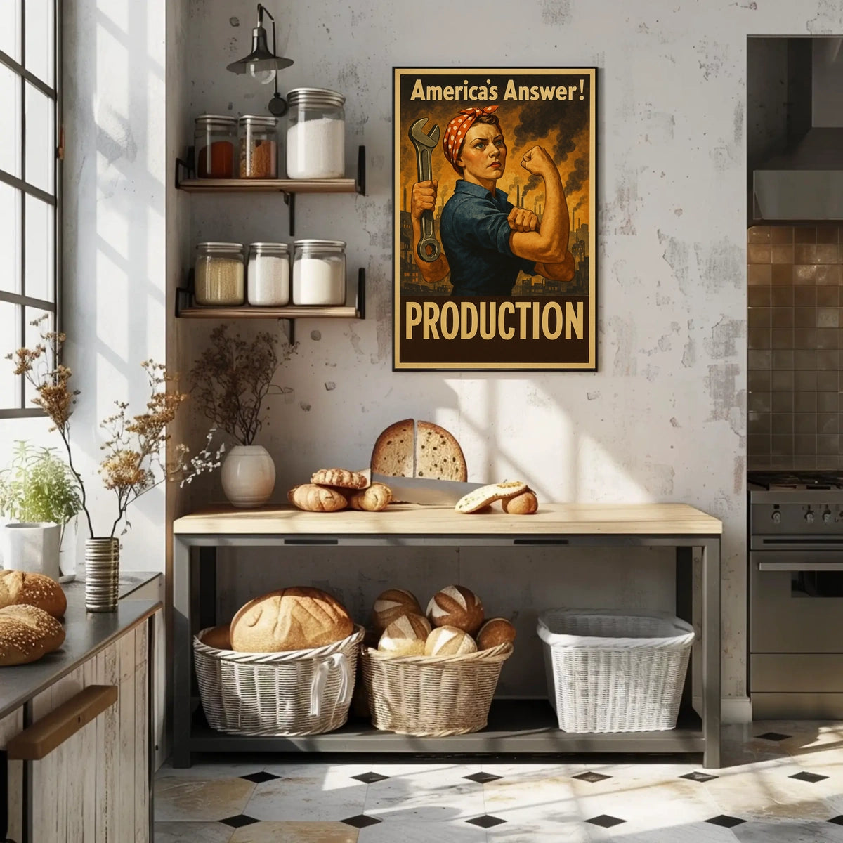 Americas Answer Production Poster
