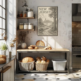 New Jersey Landscape Poster
