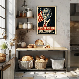 George W. Bush 43Rd President Poster